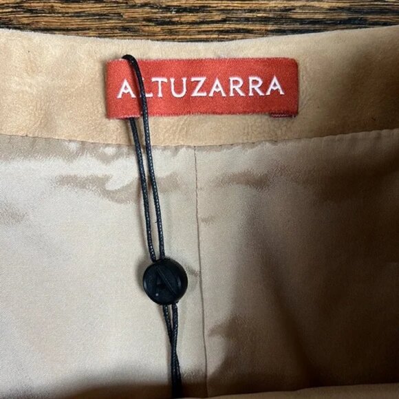Altuzarra Leather Suede Skirt Size 42/ US 12 NWT - Picture 5 of 6
